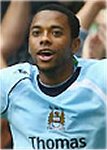 Man City striker Robinho